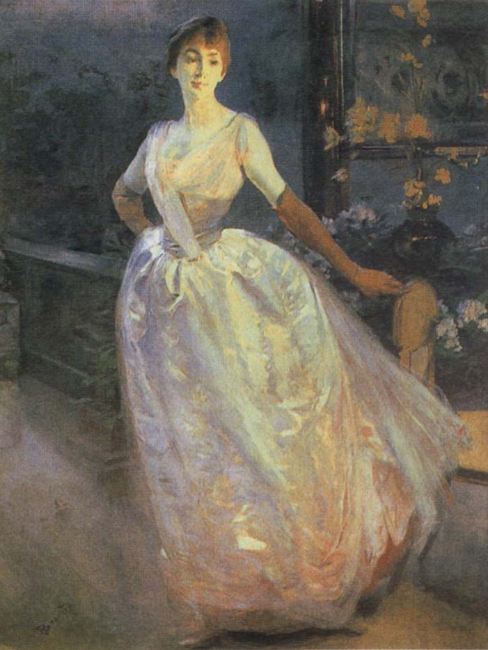 Albert Besnard Portrait of Madame Roger Jourdain